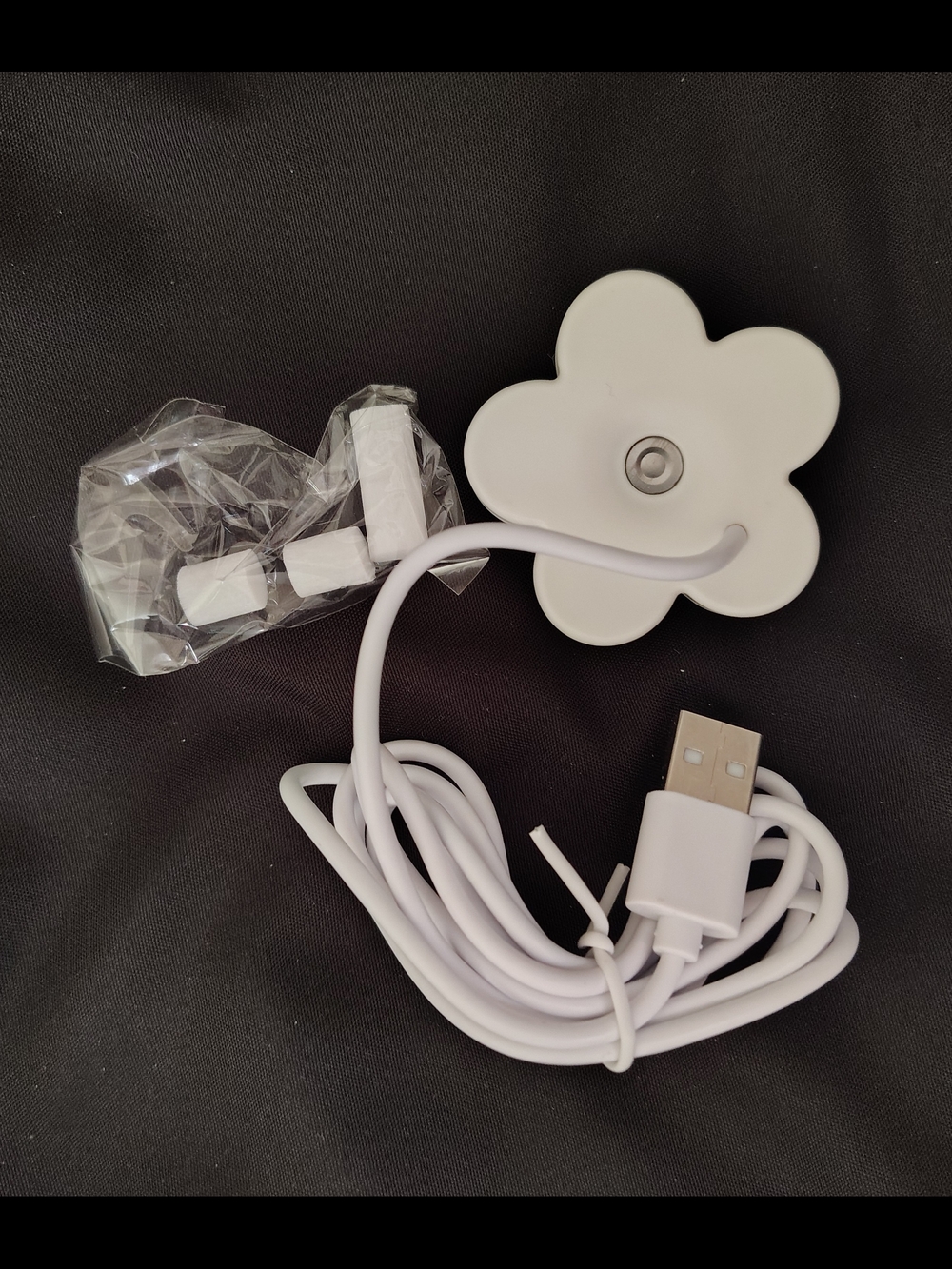 White Flower-Mini Shaped Humidifier New